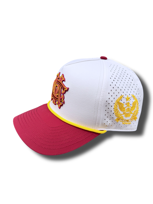 “Cabernet Red” Legacy Performance 5-Panel SnapBack
