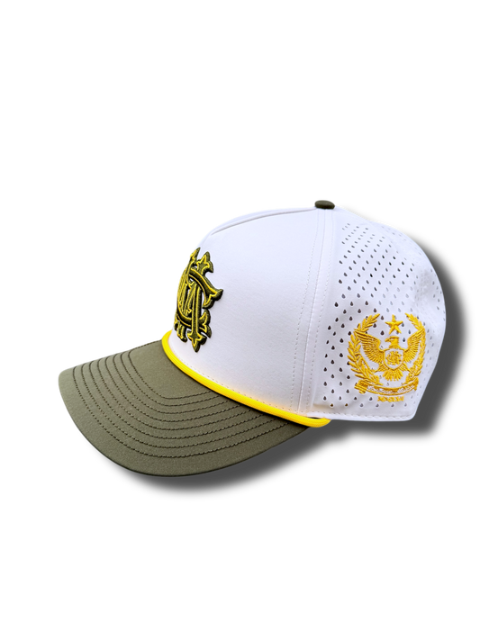 “Military Green” Legacy Performance 5-Panel SnapBack