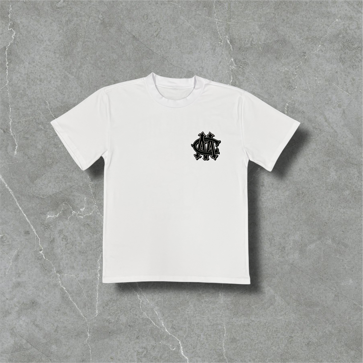 "Sergeant Swings-A-Lot" White Graphic Tee