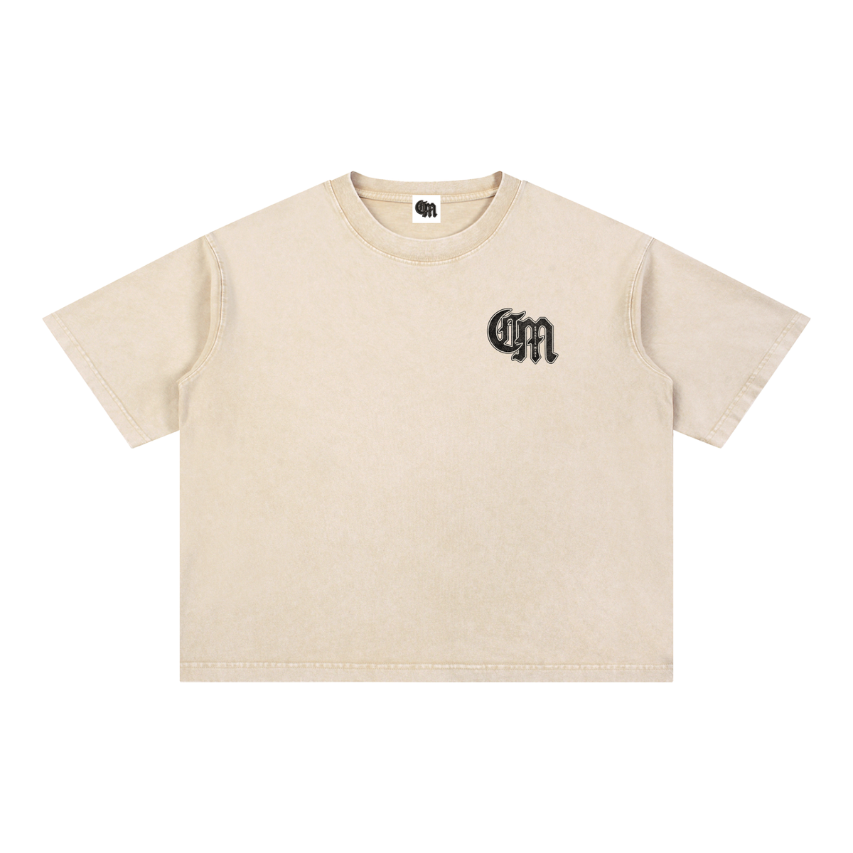 CMTC Washed Boxy Tee (Dark Graphic)
