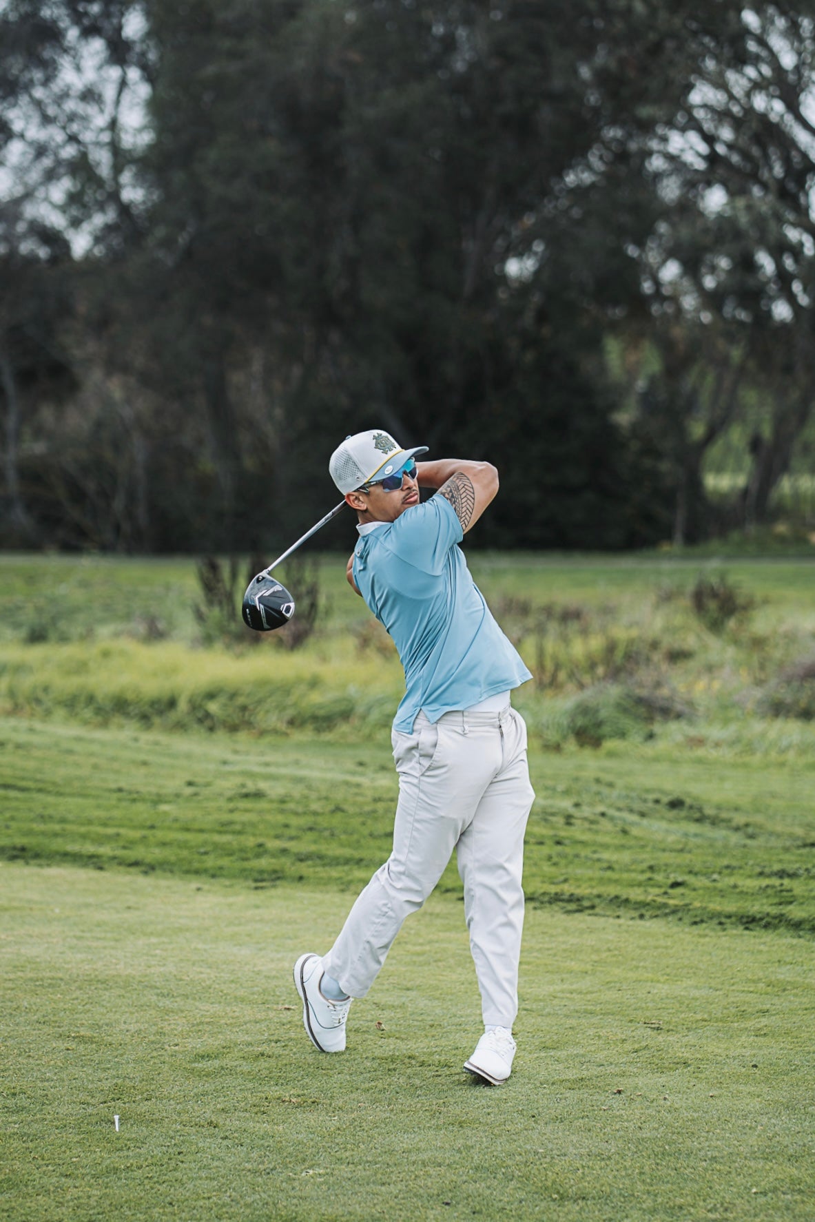 “Pacific Blue” Legacy Blade Polo