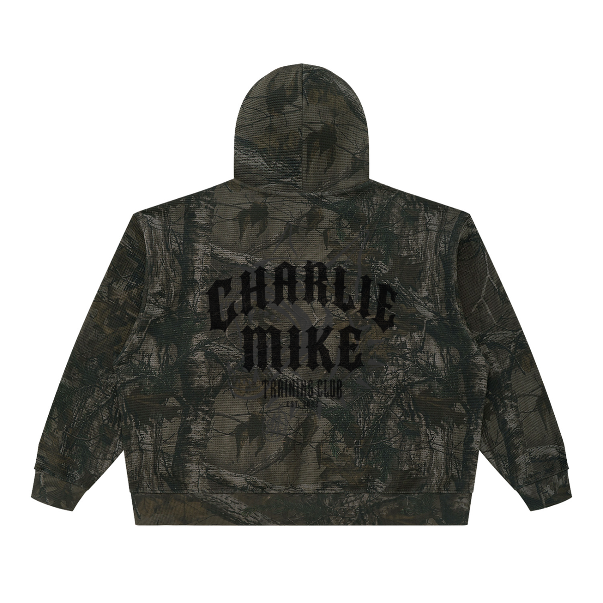 CMTC Waffle Tree Camo Boxy Hoodie