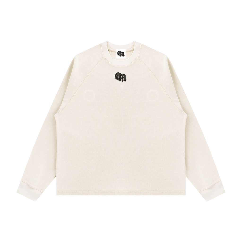 CMTC Vintage Wash Boxy Waffle LS
