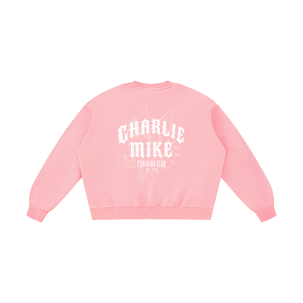 CMTC Boxy Vintage Washed Crewneck