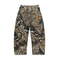Twill Cotton Tree Camo Barrel Leg Pants