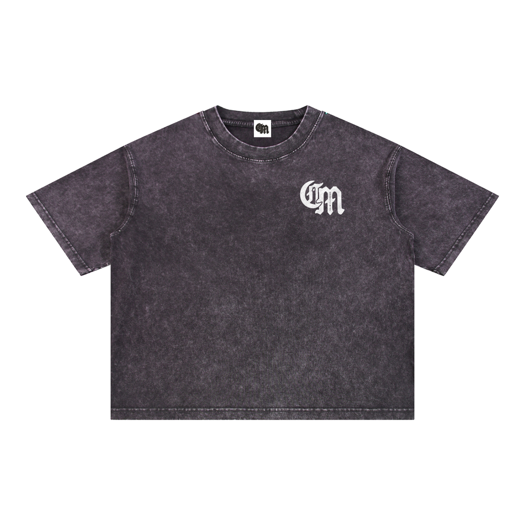 CMTC Washed Boxy Tee (Light Graphic)