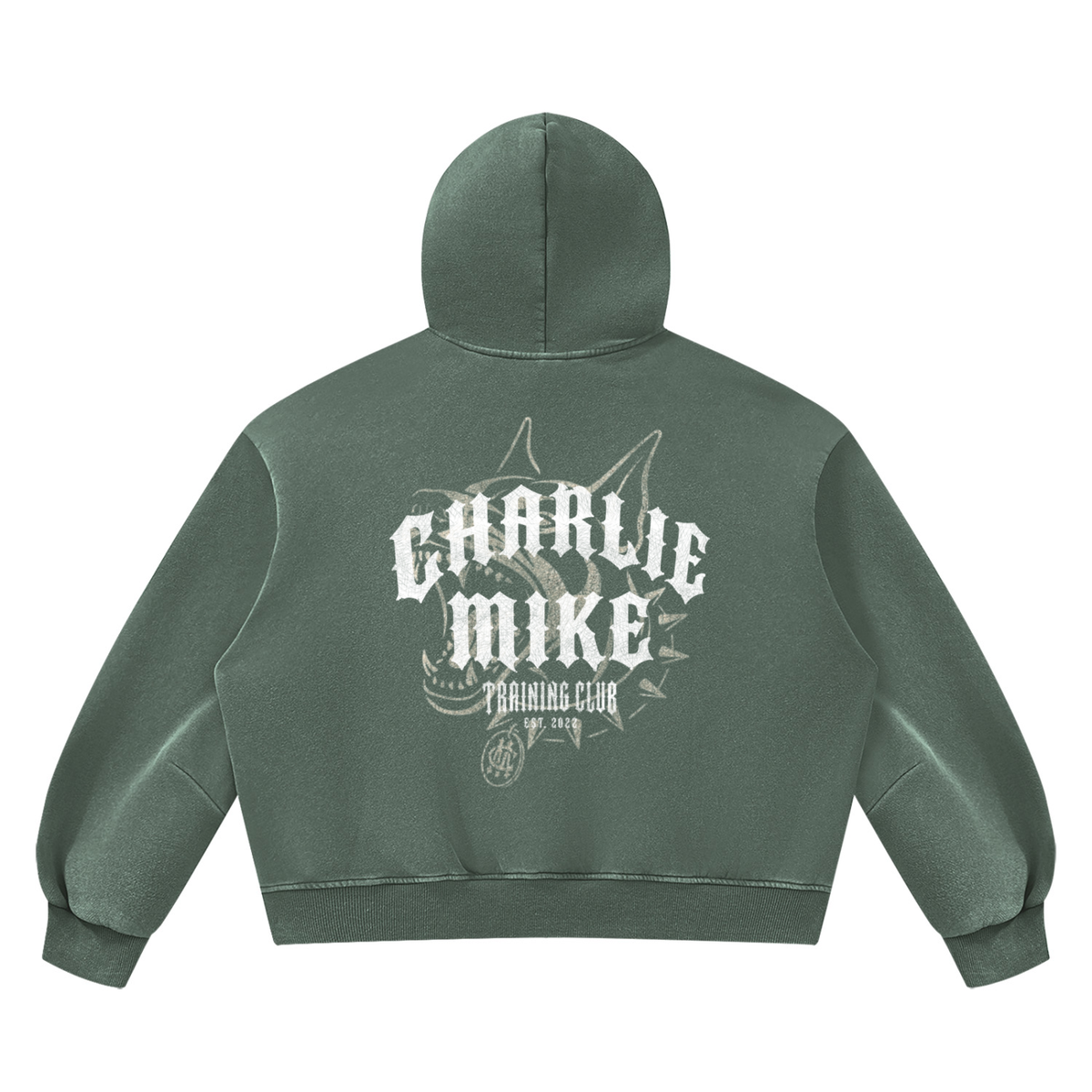 CMTC Boxy Vintage Washed Hoodie