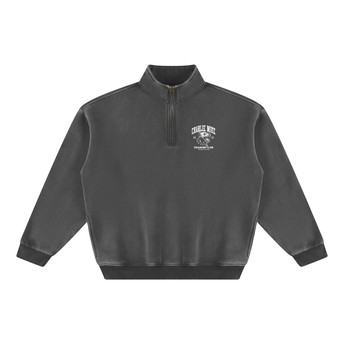 Unisex Vintage Wash Fleece Sweatshirt