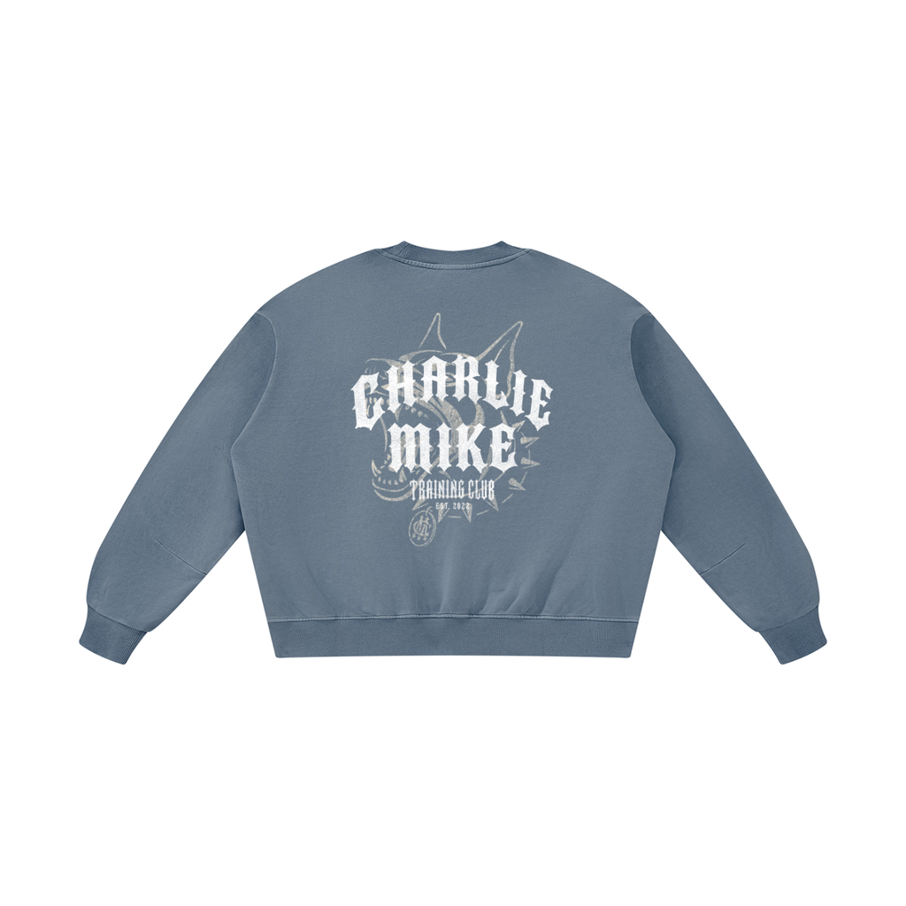 CMTC Boxy Vintage Washed Crewneck