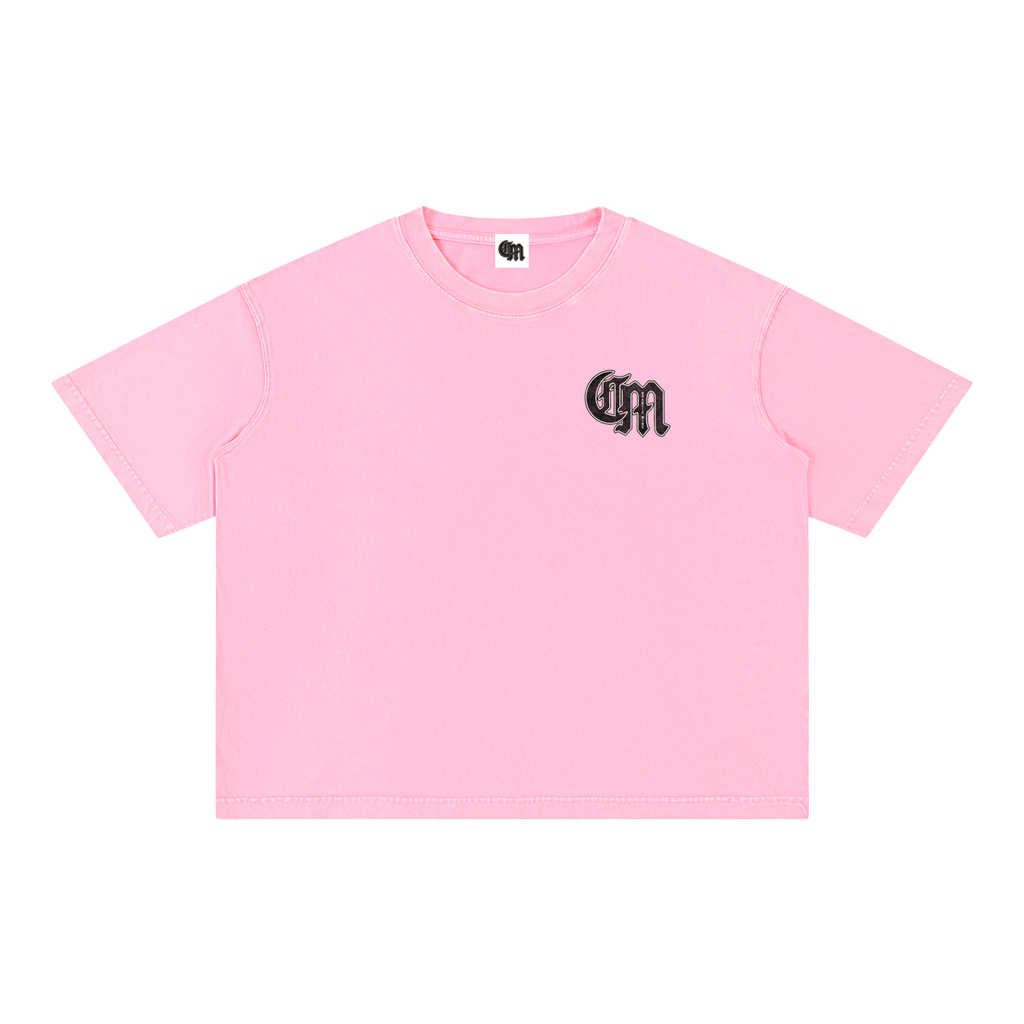 CMTC Washed Boxy Tee (Dark Graphic)