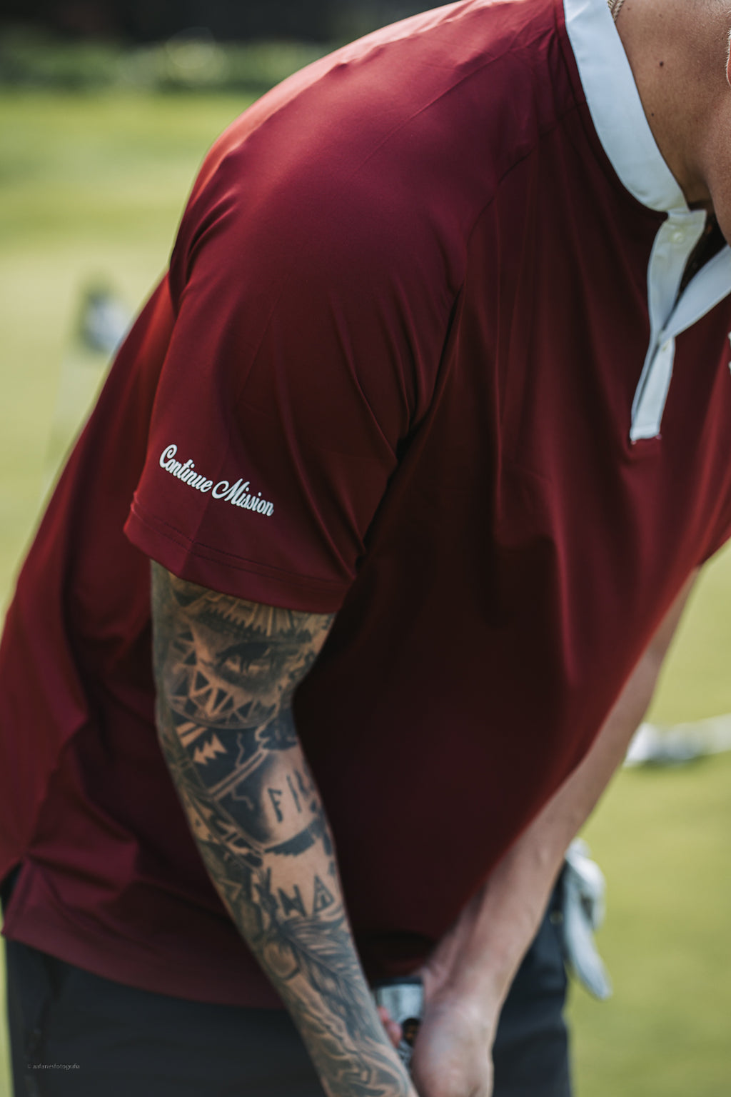 “Cabernet Red” Legacy Blade Polo