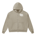 CMTC Washed Boxy Zip-Up Hoodie