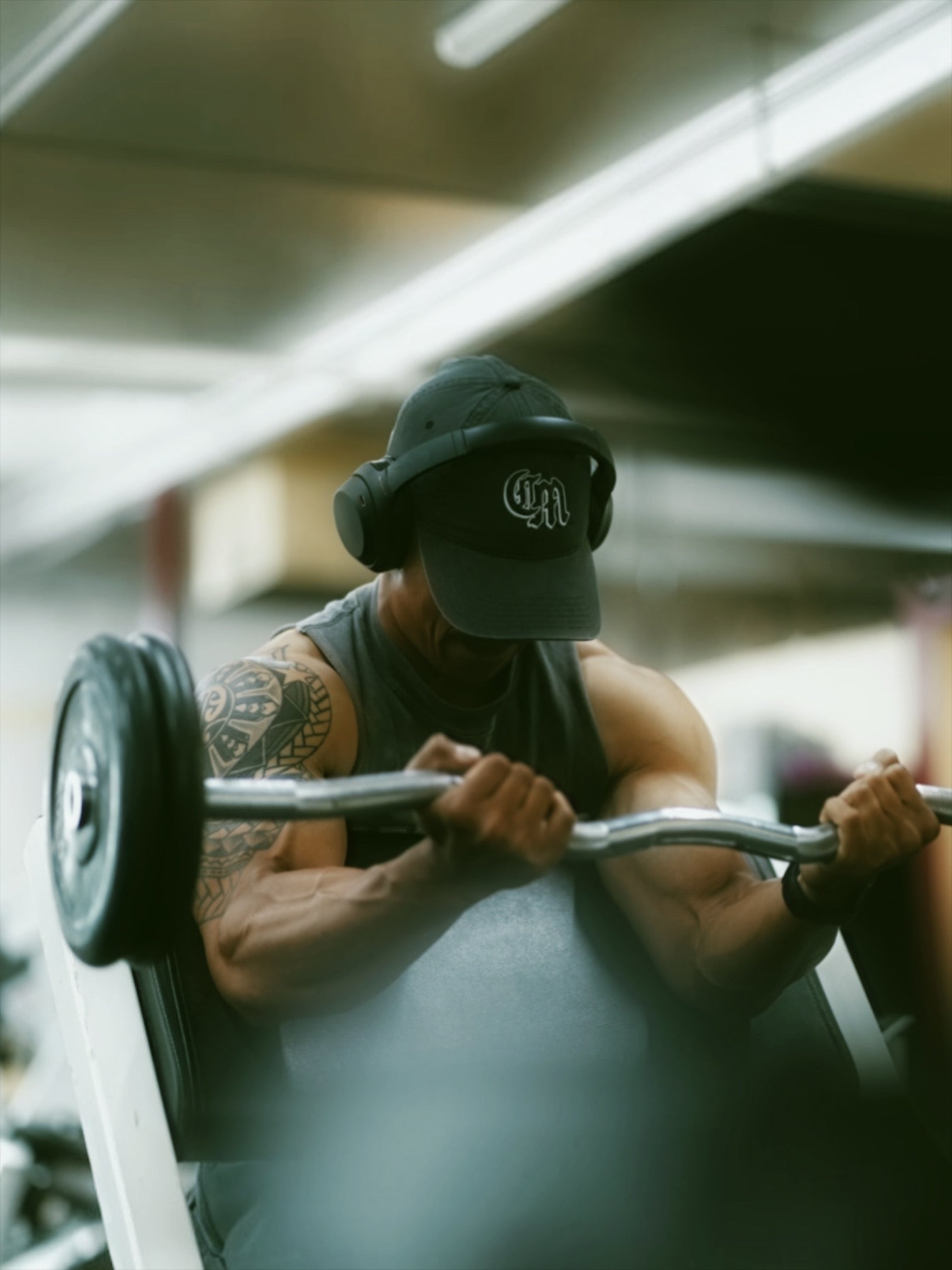 CMTC Faded Charcoal Dad Cap