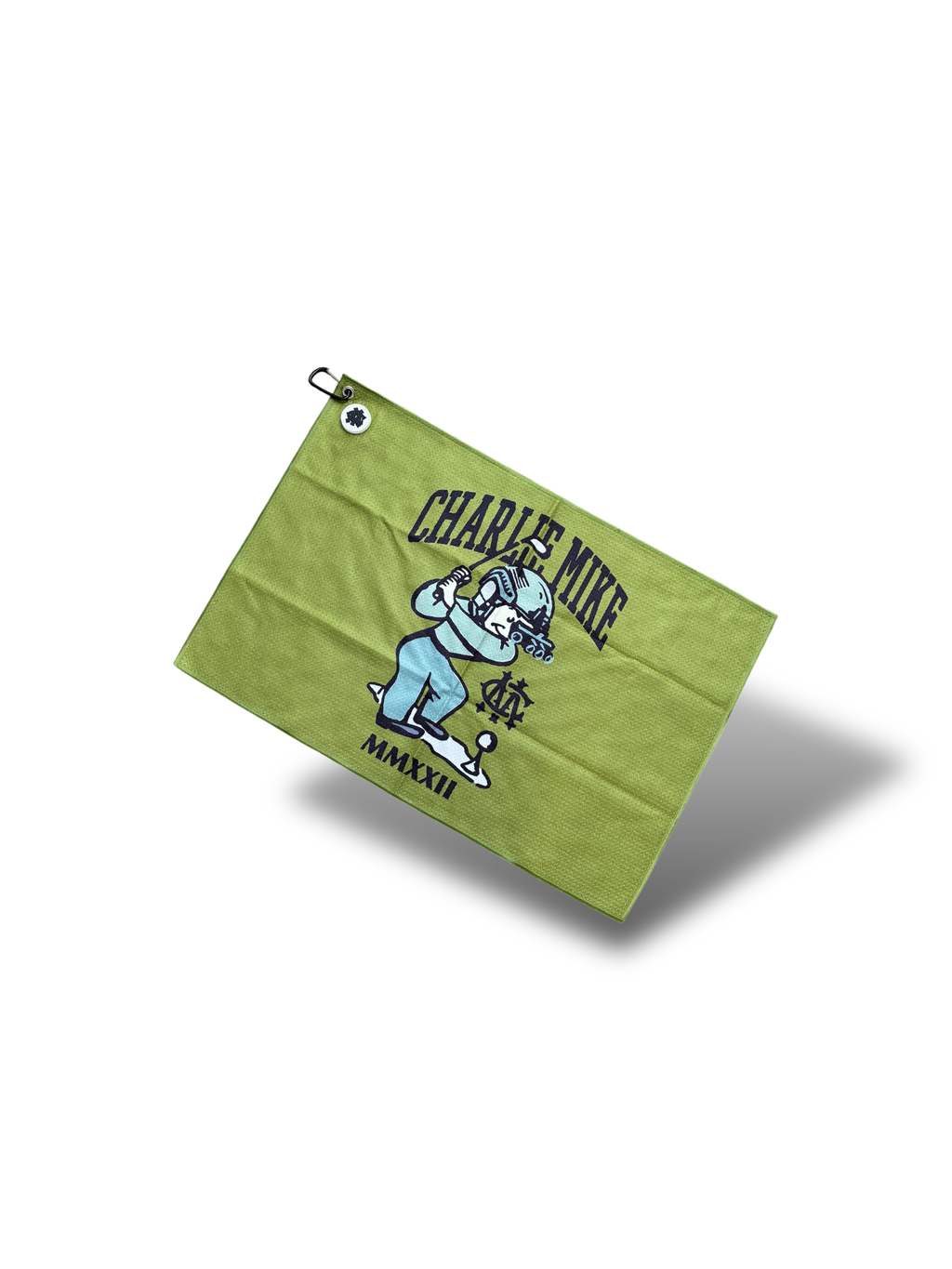 "Sergeant Swings-A-Lot" Magnetic Golf Towel