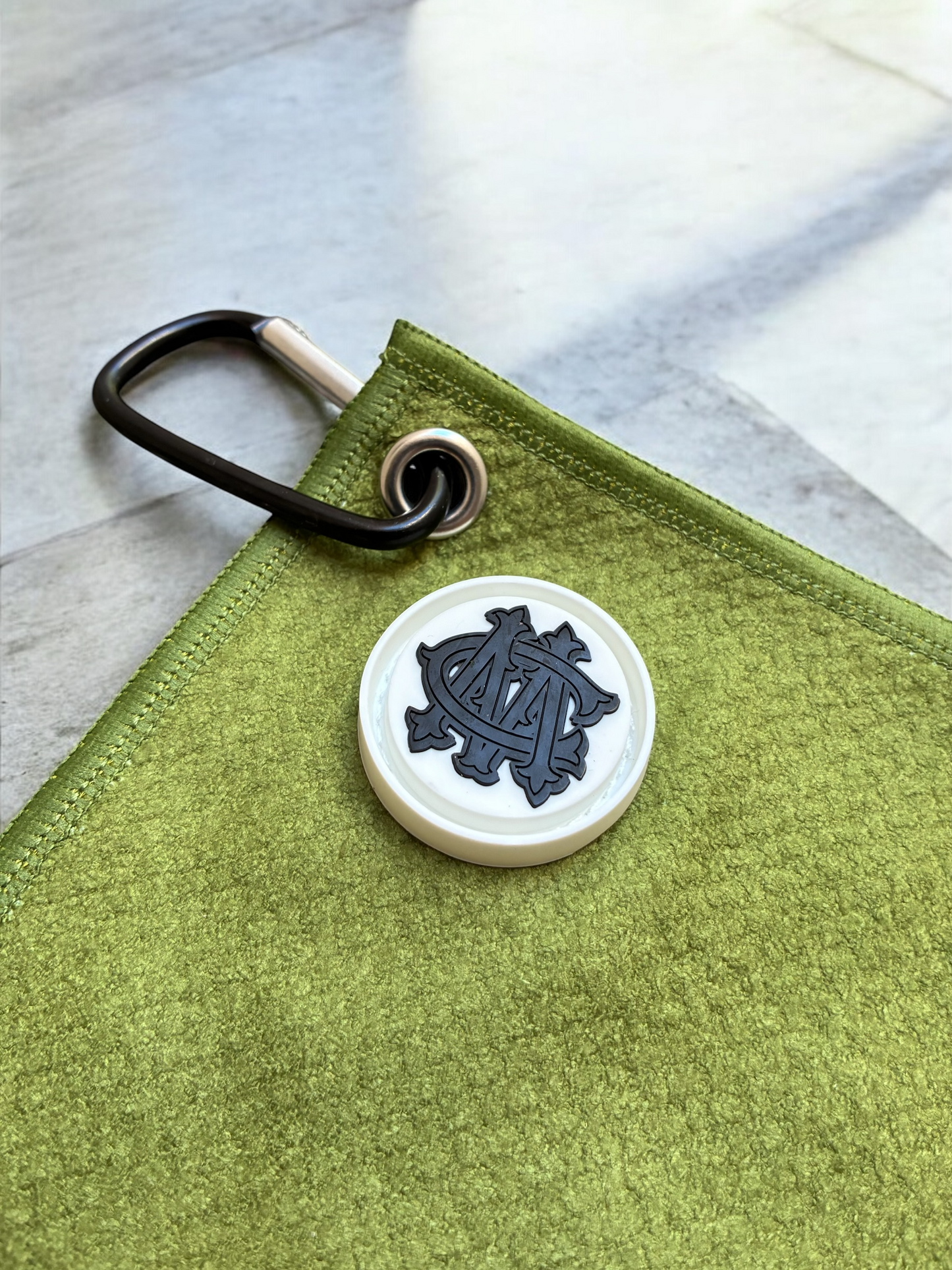 "Sergeant Swings-A-Lot" Magnetic Golf Towel