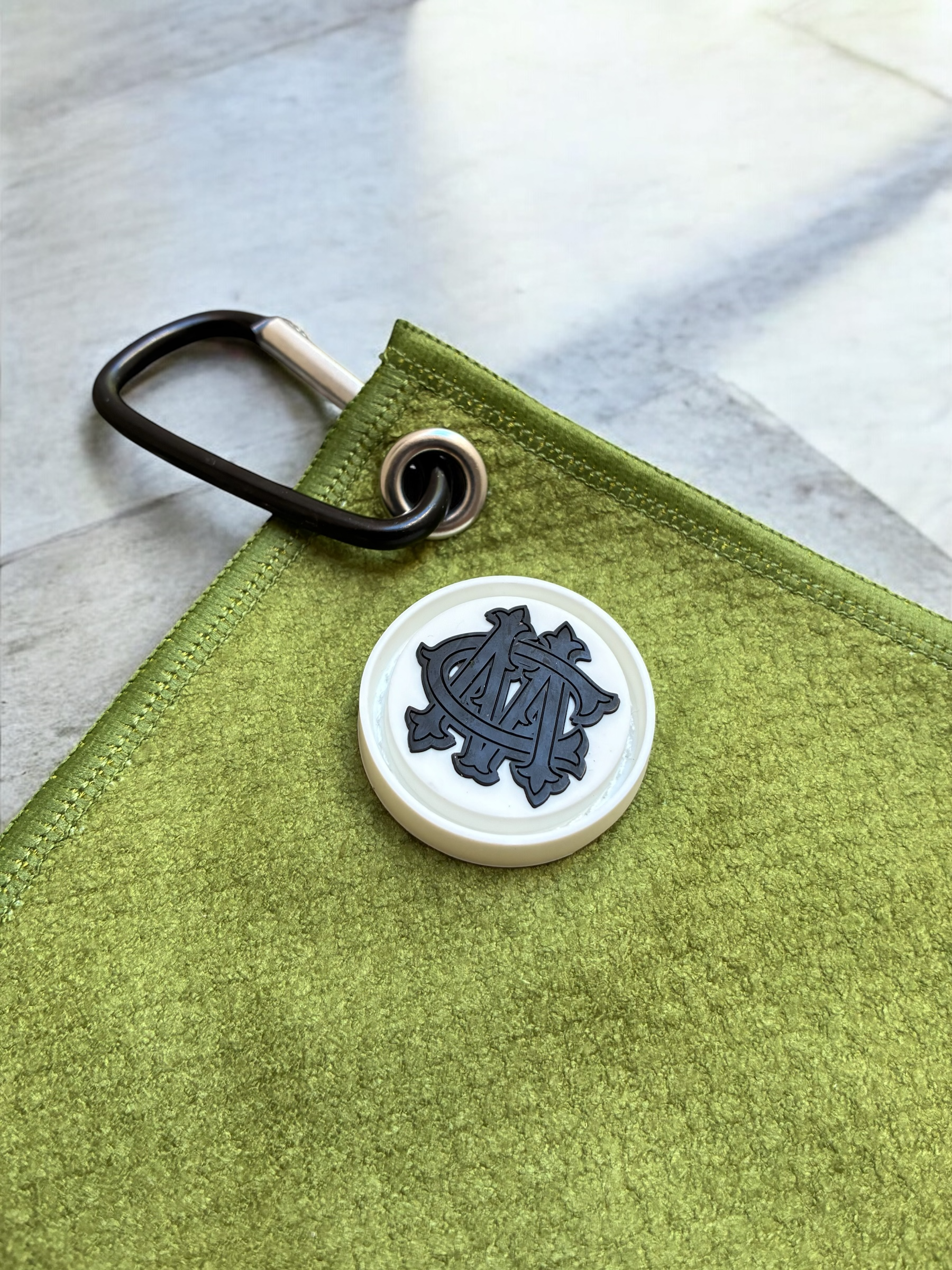 "Sergeant Swings-A-Lot" Magnetic Golf Towel