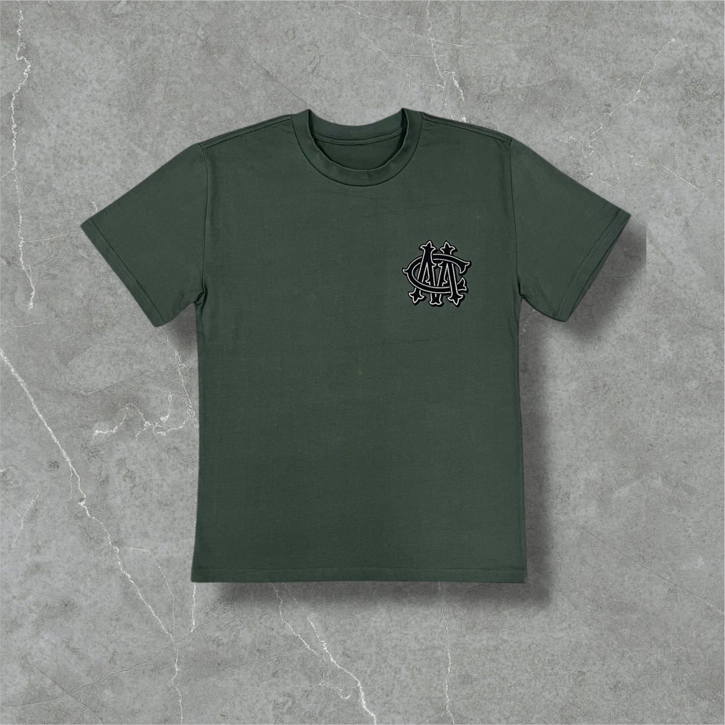 "Sergeant Swings-A-Lot" Olive Graphic Tee