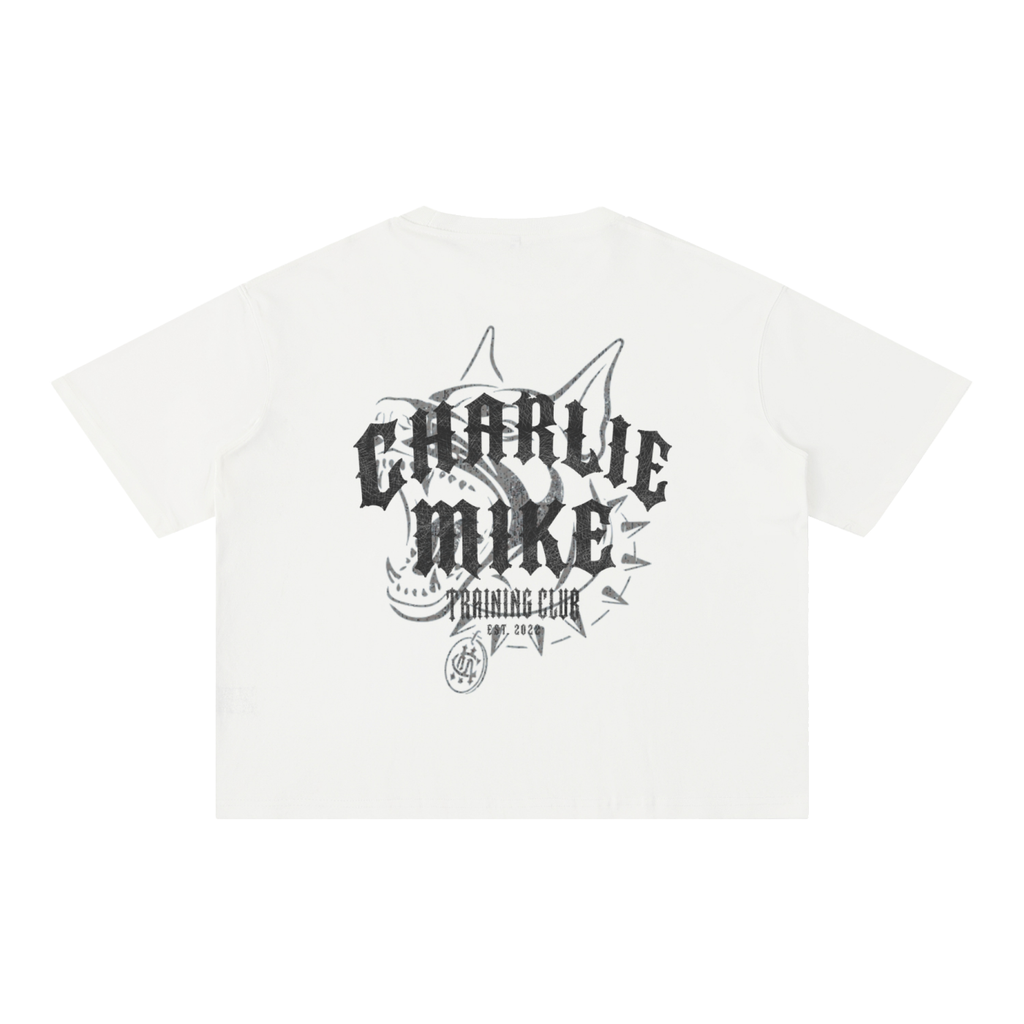 CMTC Washed Boxy Tee (Dark Graphic)