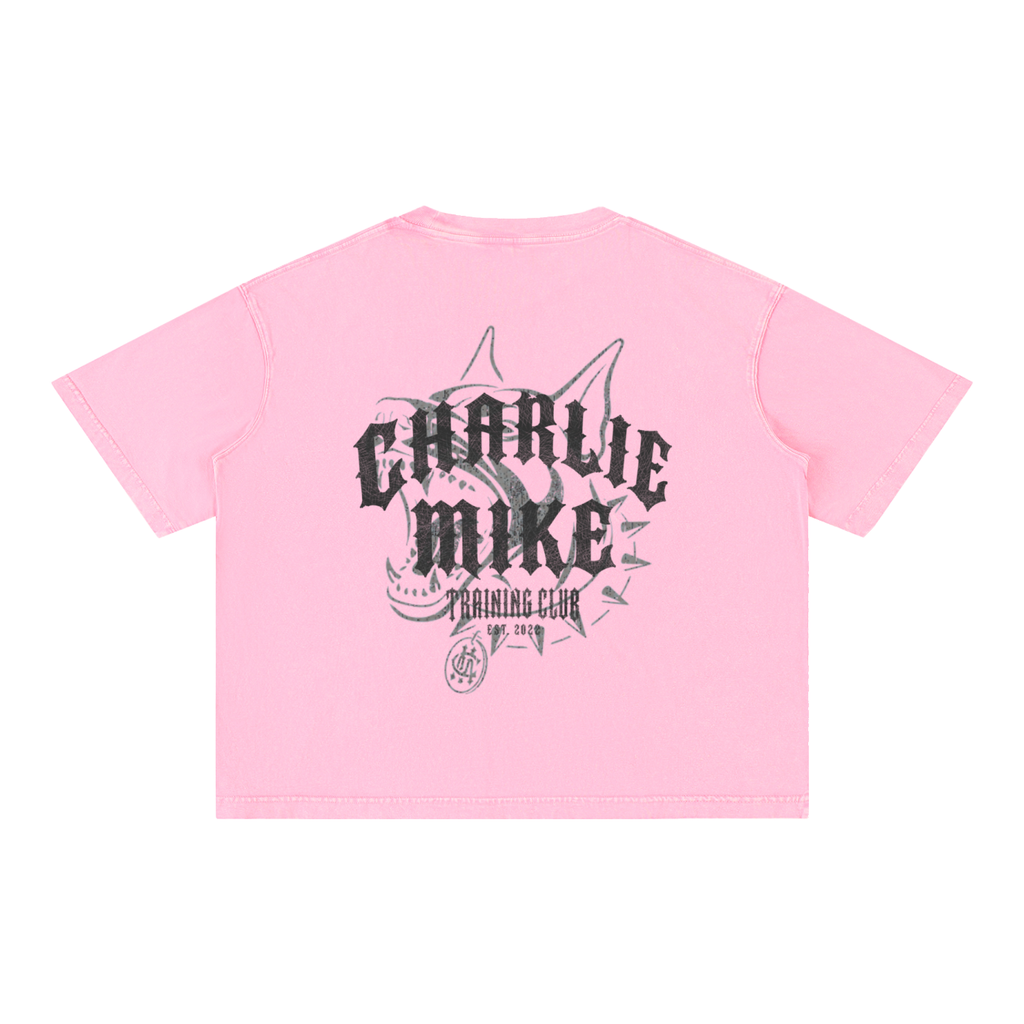 CMTC Washed Boxy Tee (Dark Graphic)