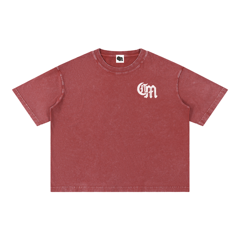 CMTC Washed Boxy Tee (Light Graphic)