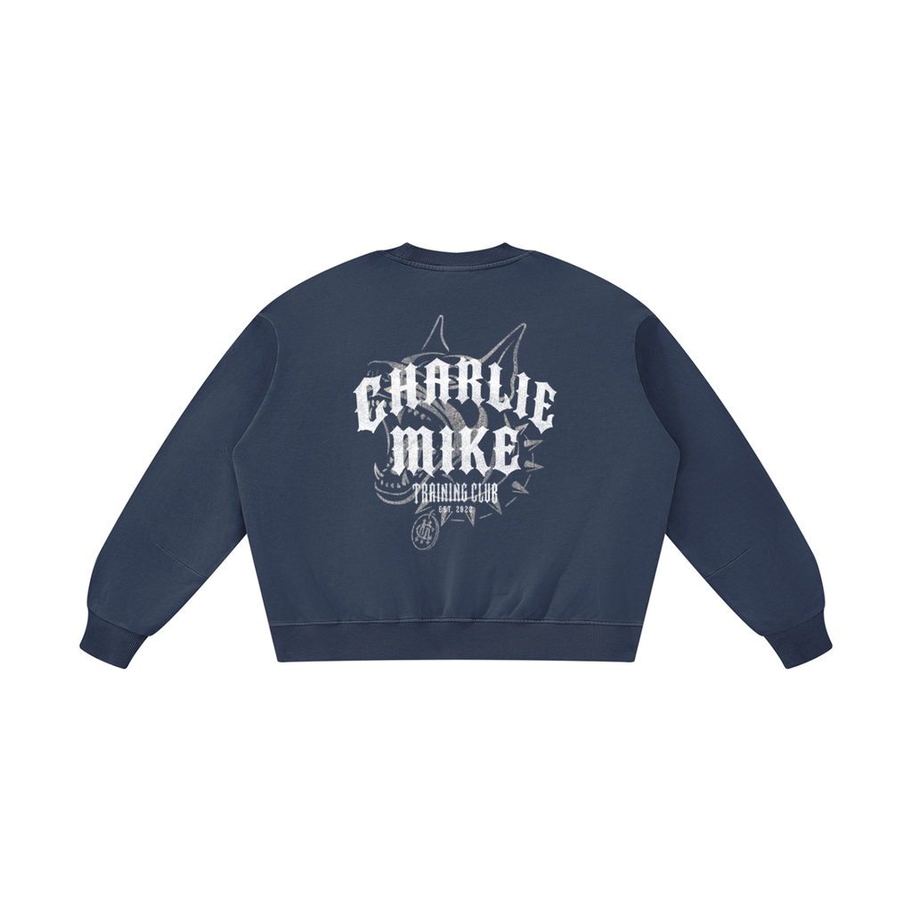 CMTC Boxy Vintage Washed Crewneck