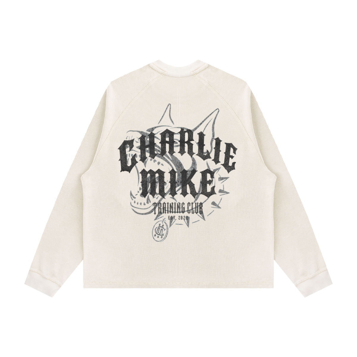CMTC Vintage Wash Boxy Waffle LS