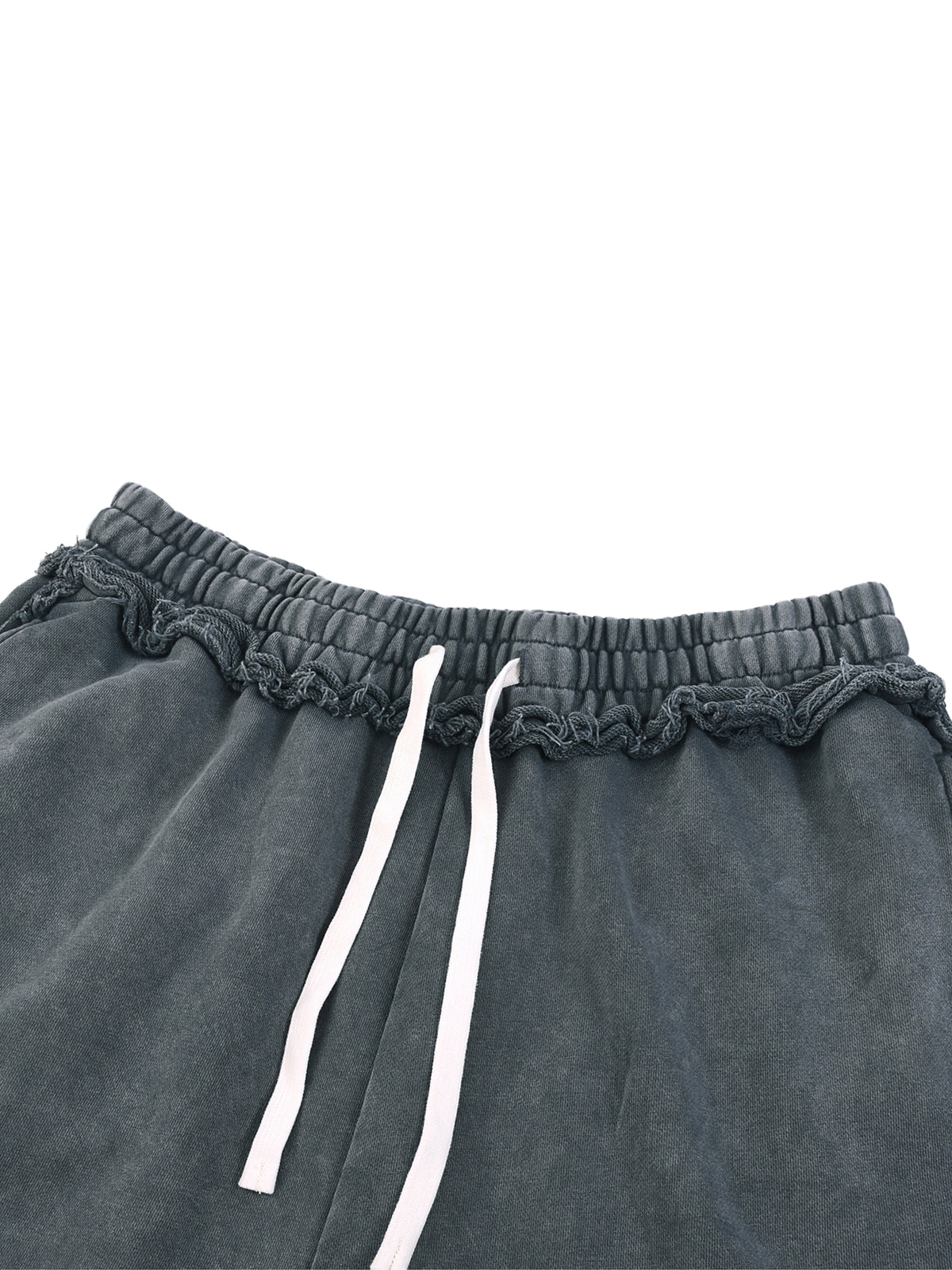 CMTC Mineral Wash Raw Edge Shorts