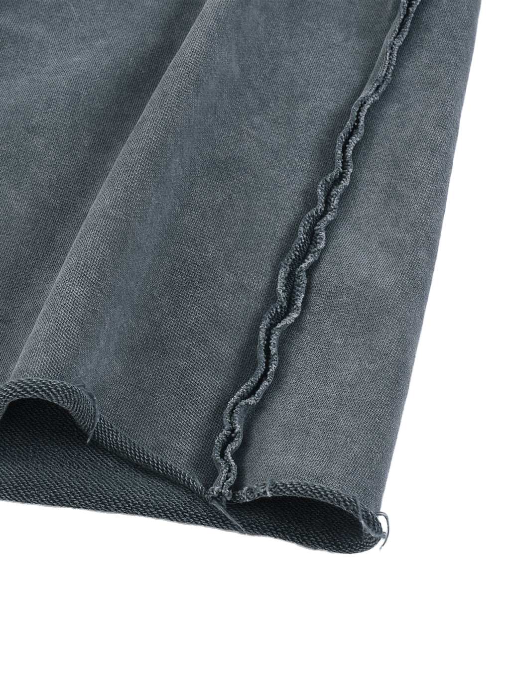 CMTC Mineral Wash Raw Edge Shorts