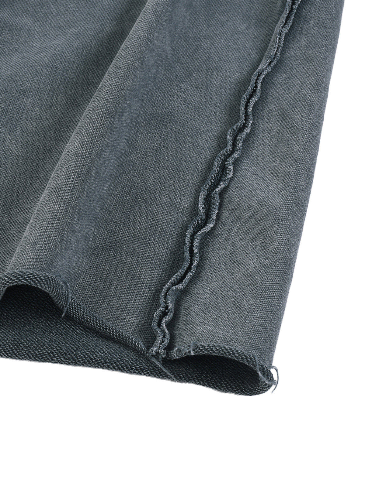 CMTC Mineral Wash Raw Edge Shorts